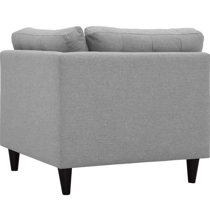 Empress Upholstered Fabric Corner Sofa