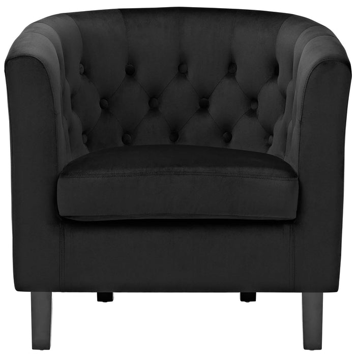 Prospect Performance Velvet Armchair