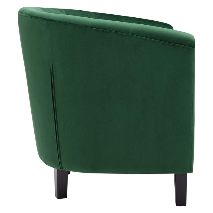 Prospect Performance Velvet Armchair