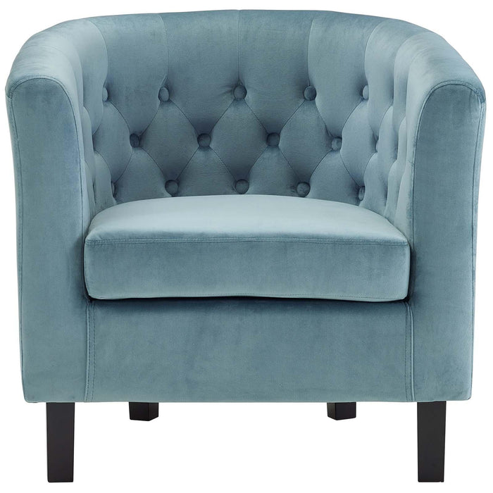 Prospect Performance Velvet Armchair