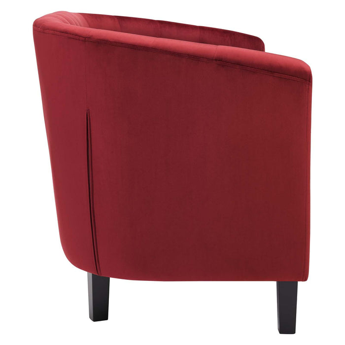 Prospect Performance Velvet Loveseat