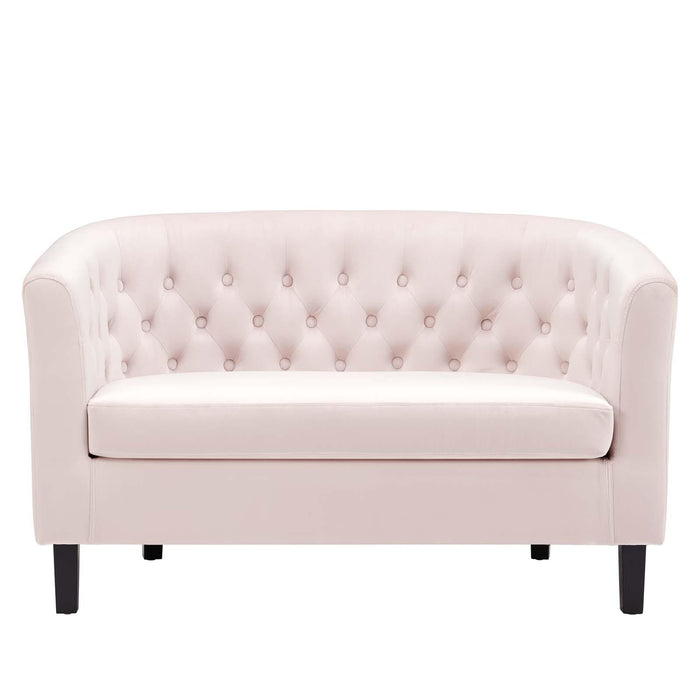 Prospect Performance Velvet Loveseat