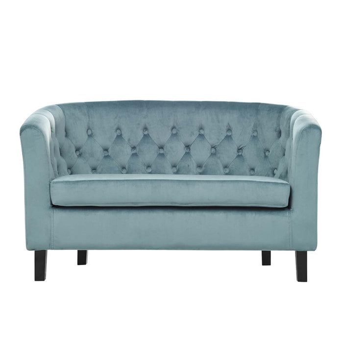 Prospect Performance Velvet Loveseat