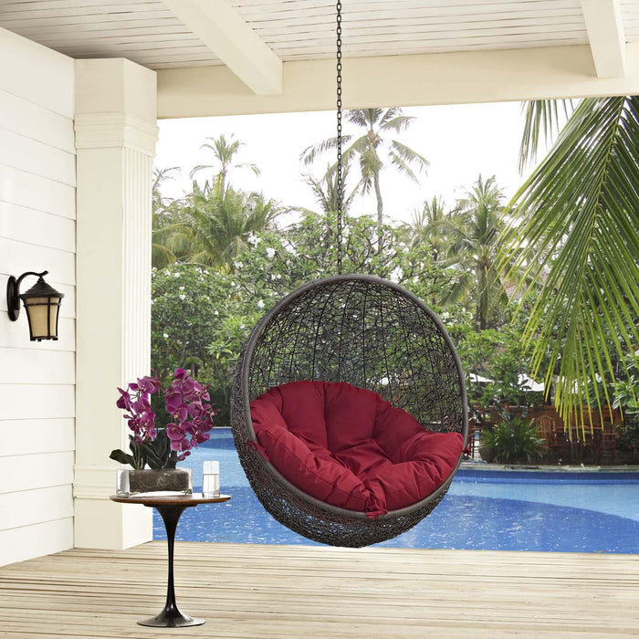 Hide Outdoor Patio Swing Chair Without Stand