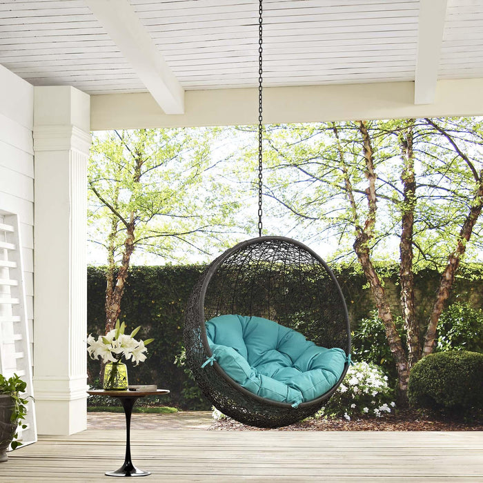 Hide Outdoor Patio Swing Chair Without Stand