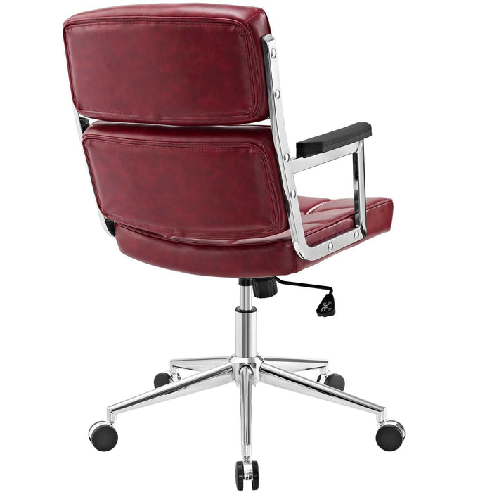 Portray Highback Upholstered Vinyl Office Chair