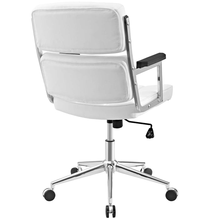 Portray Highback Upholstered Vinyl Office Chair