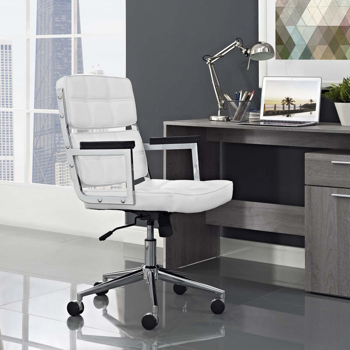 Portray Highback Upholstered Vinyl Office Chair