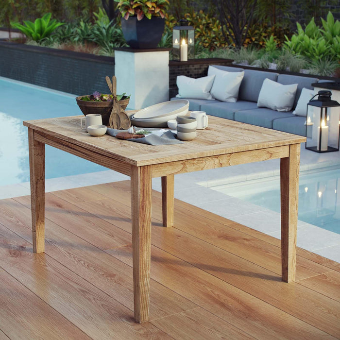 Marina Outdoor Patio Teak Dining Table