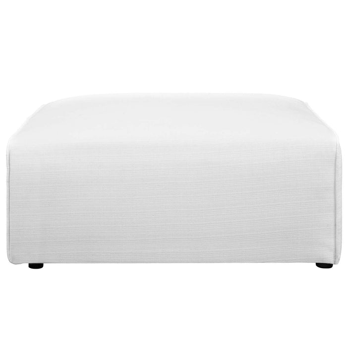 Mingle Fabric Ottoman