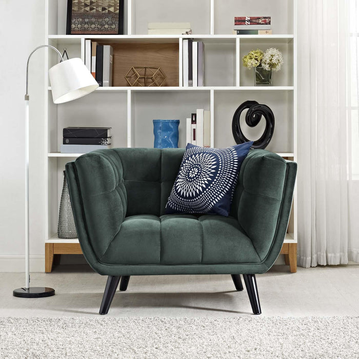 Bestow Performance Velvet Armchair