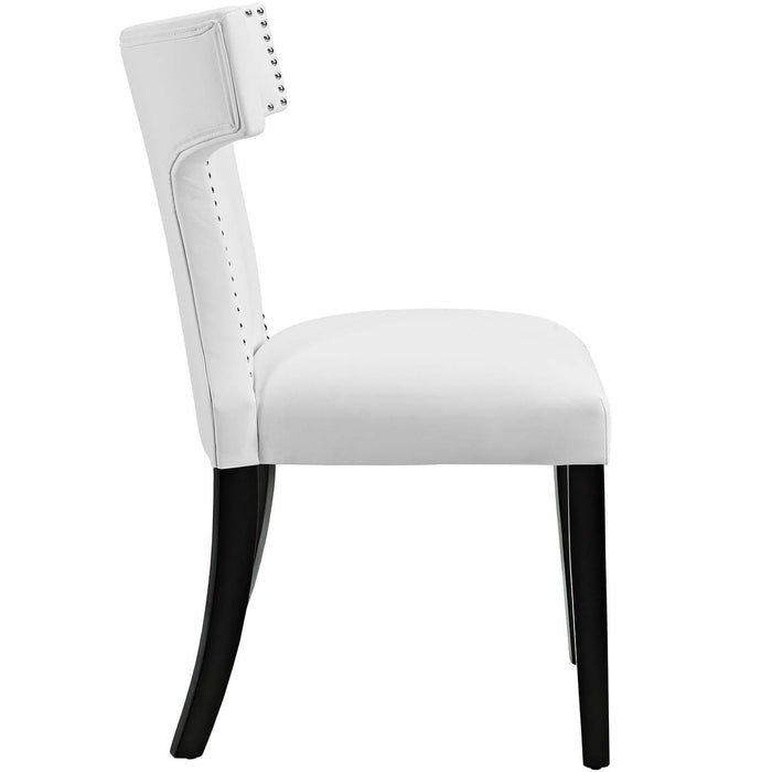 Curve Vinyl Dining Chair