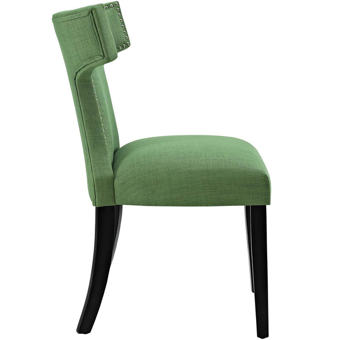 Curve Fabric Dining Chair