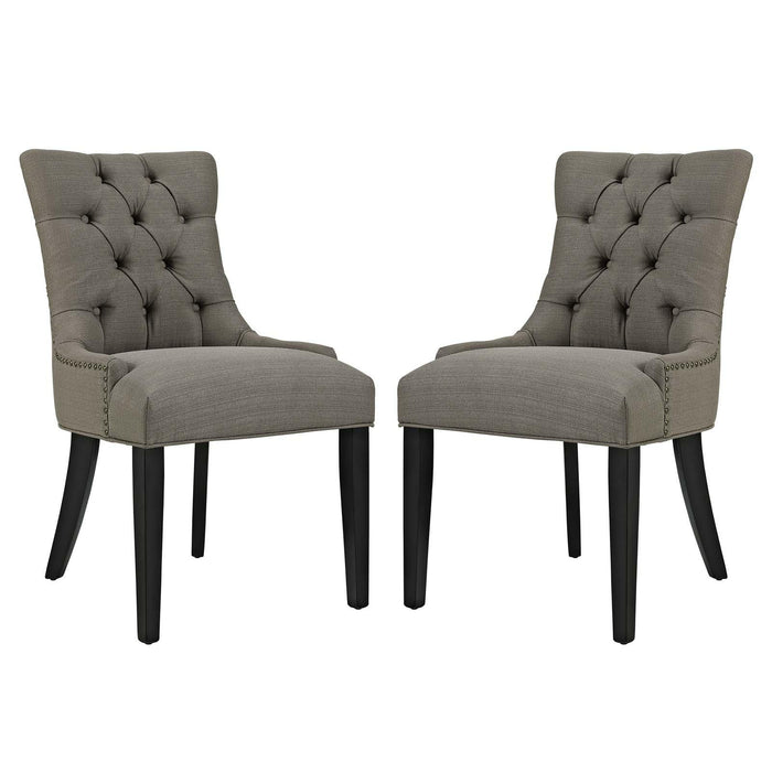 Regent Dining Side Chair Fabric Set of 2