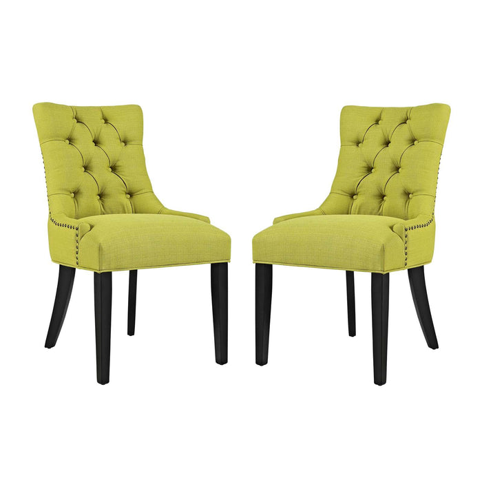 Regent Dining Side Chair Fabric Set of 2