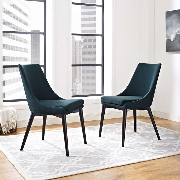 viscount Dining Side Chair Fabric Set of 2