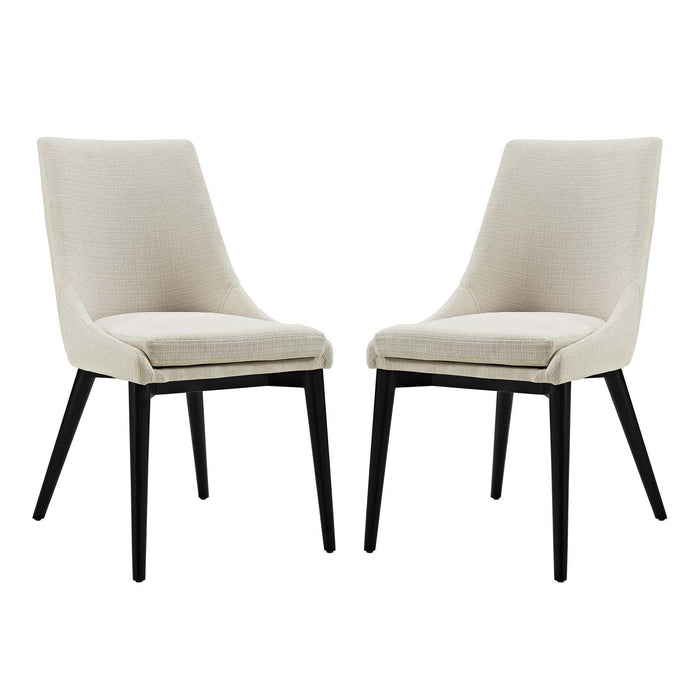 viscount Dining Side Chair Fabric Set of 2