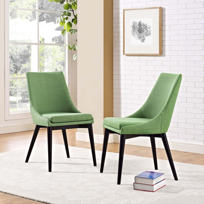 viscount Dining Side Chair Fabric Set of 2