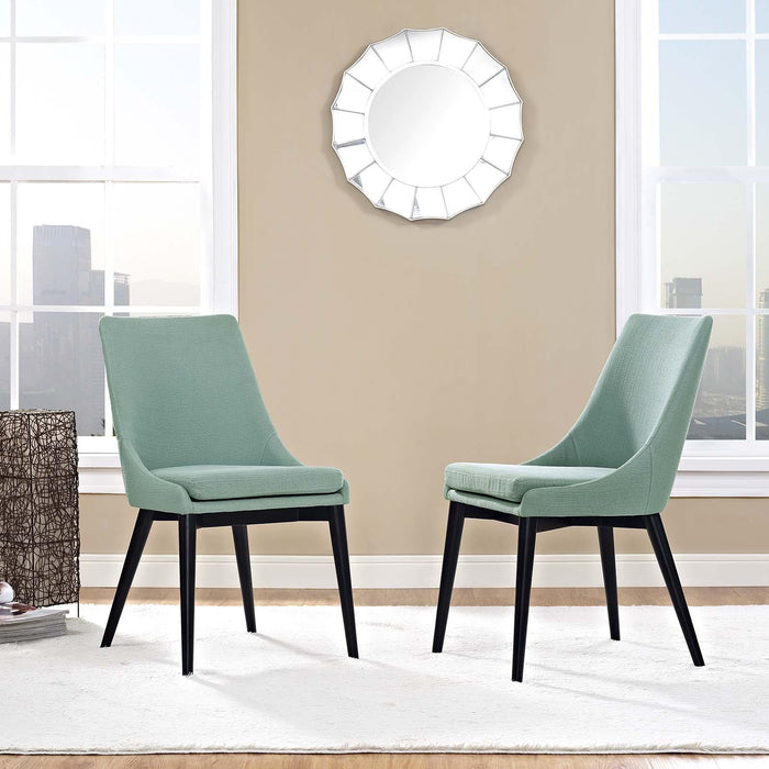 viscount Dining Side Chair Fabric Set of 2