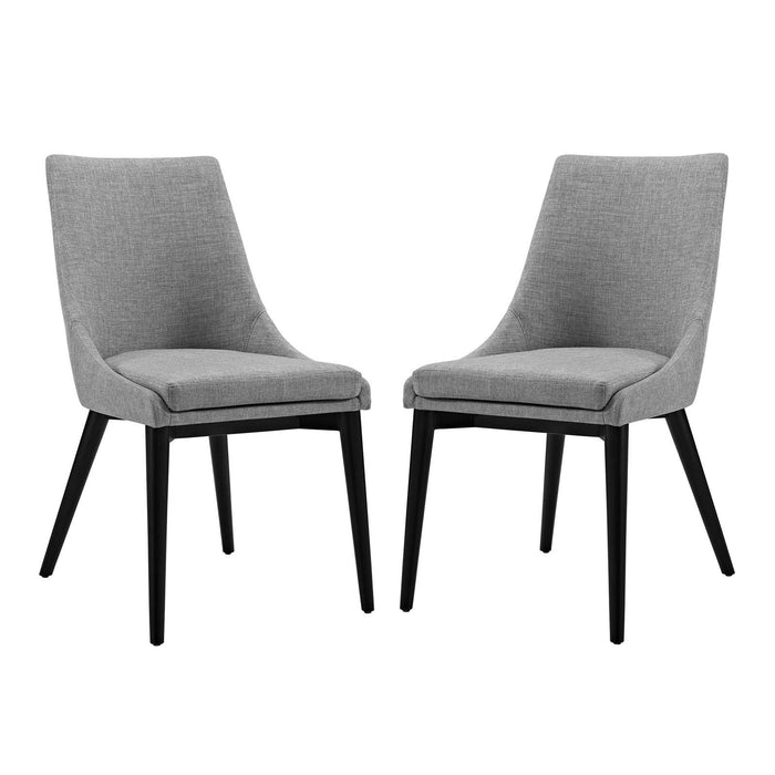 viscount Dining Side Chair Fabric Set of 2