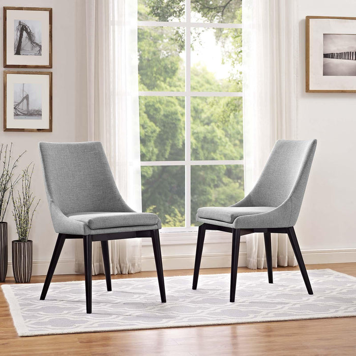 viscount Dining Side Chair Fabric Set of 2