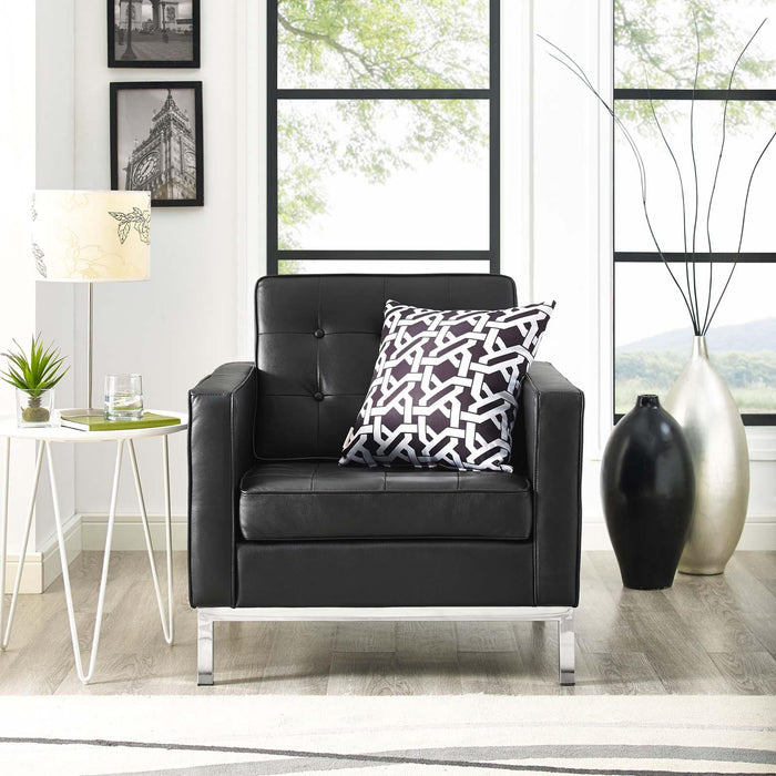 Loft Leather Armchair