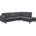 empress-2-piece-upholstered-fabric-right-facing-bumper-sectional