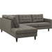 empress-2-piece-upholstered-fabric-left-facing-bumper-sectional