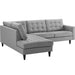 empress-2-piece-upholstered-fabric-left-facing-bumper-sectional