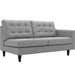 empress-2-piece-upholstered-fabric-left-facing-bumper-sectional