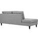 empress-2-piece-upholstered-fabric-left-facing-bumper-sectional