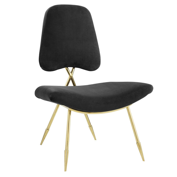 Ponder Performance Velvet Lounge Chair image