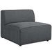 mingle-5-piece-upholstered-fabric-armless-sectional-sofa-set