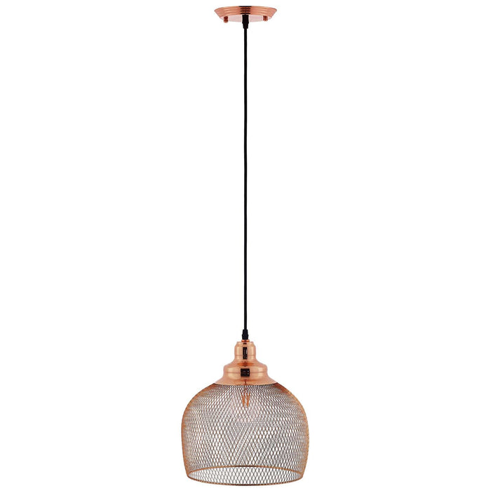 Glimmer Half-Sphere Rose Gold Pendant Light image