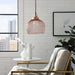 glimmer-half-sphere-rose-gold-pendant-light