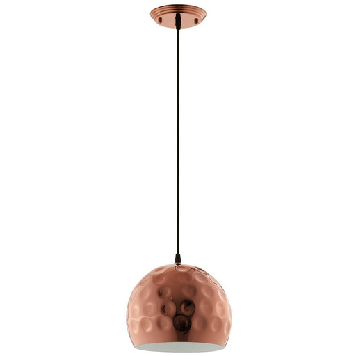 dimple-10-half-sphere-rose-gold-pendant-light