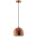 dimple-10-half-sphere-rose-gold-pendant-light