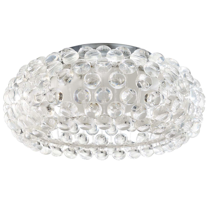 Halo 19" Acrylic Ceiling Fixture image