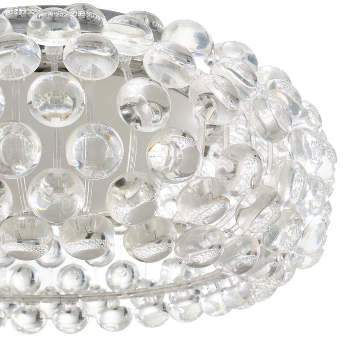 Halo 19" Acrylic Ceiling Fixture