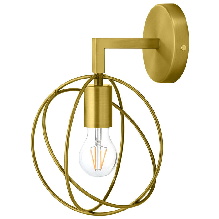 Perimeter Brass Wall Sconce Light Fixture image