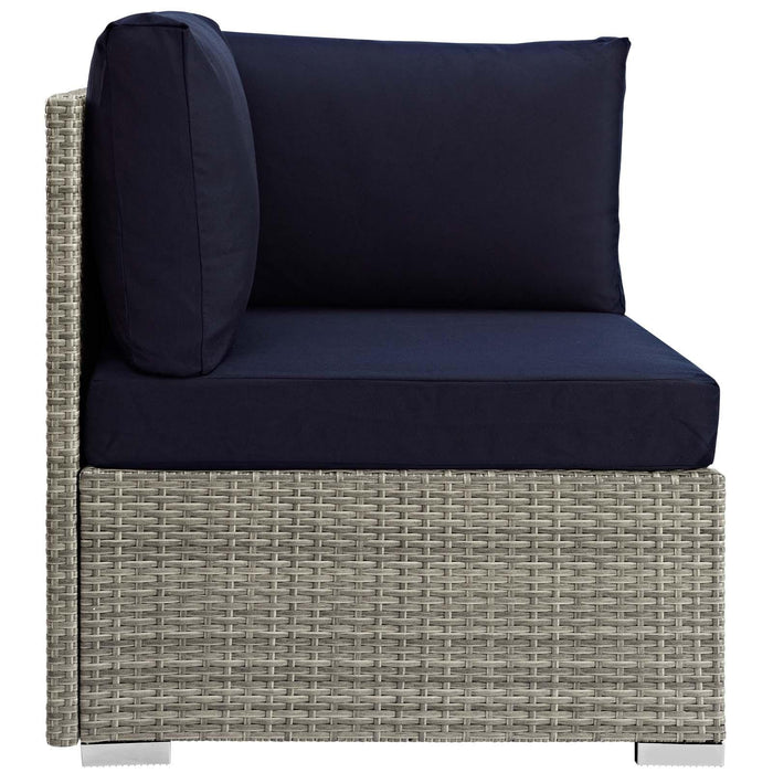 Repose Sunbrella� Fabric Outdoor Patio Corner