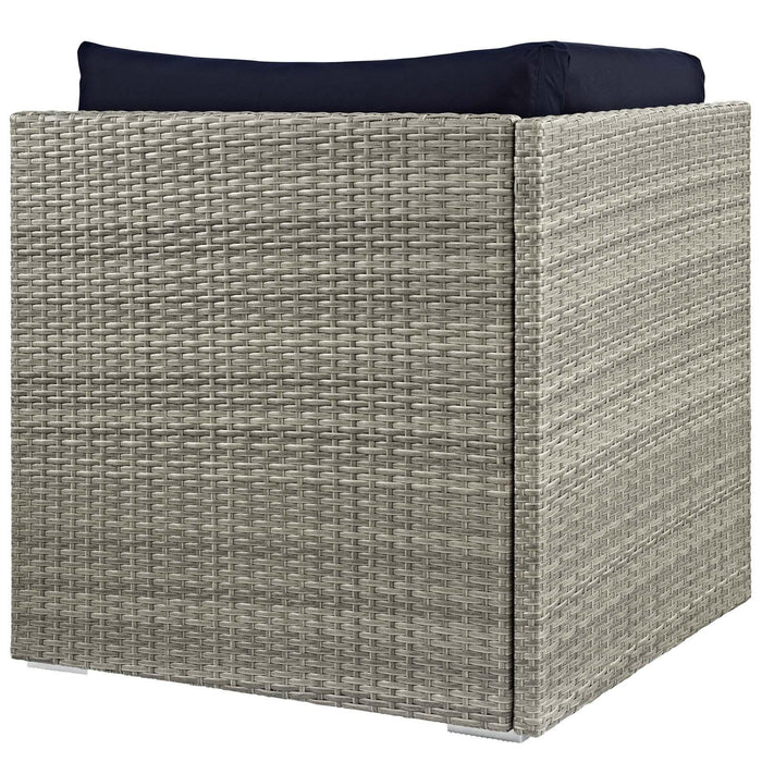 Repose Sunbrella� Fabric Outdoor Patio Corner