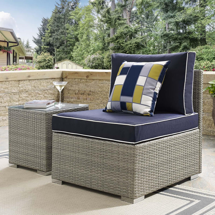 Repose Outdoor Patio Armless Chair