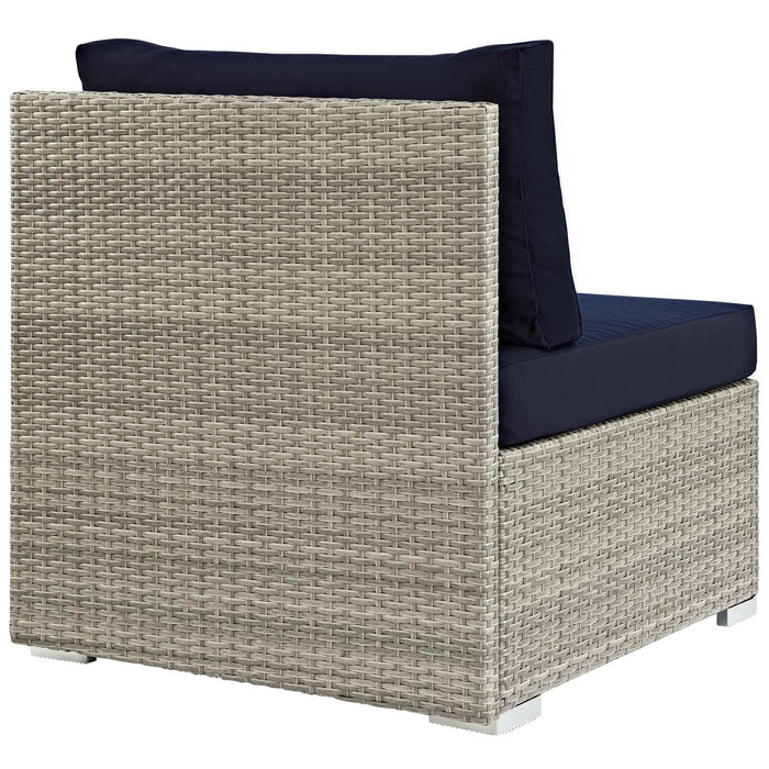 Repose Sunbrella� Fabric Outdoor Patio Armless Chair