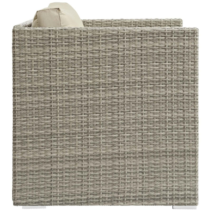 Repose Sunbrella� Fabric Outdoor Patio Armchair