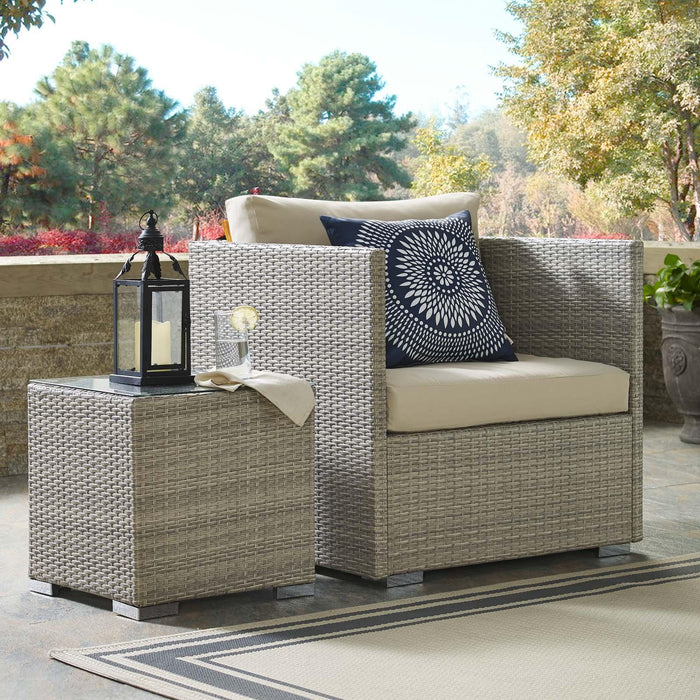 Repose Sunbrella� Fabric Outdoor Patio Armchair