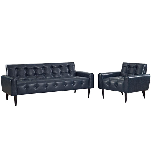 delve-2-piece-upholstered-vinyl-sofa-and-armchair-set