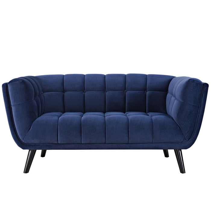 Bestow 2 Piece Performance Velvet Loveseat and Armchair Set