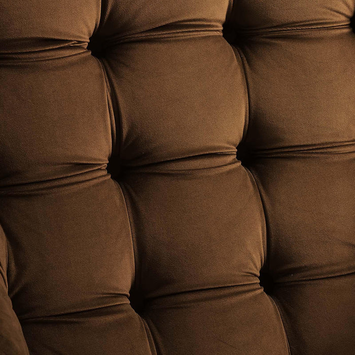 Suggest Button Tufted Performance Velvet Lounge Chair