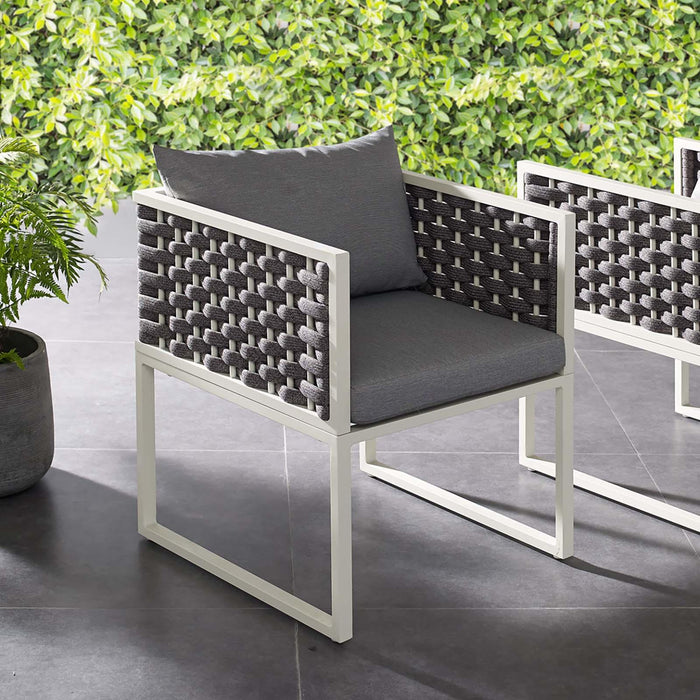 Stance Outdoor Patio Aluminum Dining Armchair